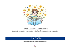 I BARRAGES DELLE EMOZIONI - La Gioia